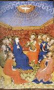 unknow artist The descent of the Espiritu Holy, of Heures to l-usage of Rome china oil painting reproduction